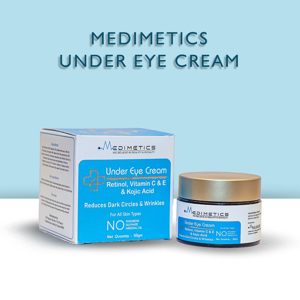 Medimetics Under Eye Cream (Retinol, Vitamin C & E & Kojic Acid)